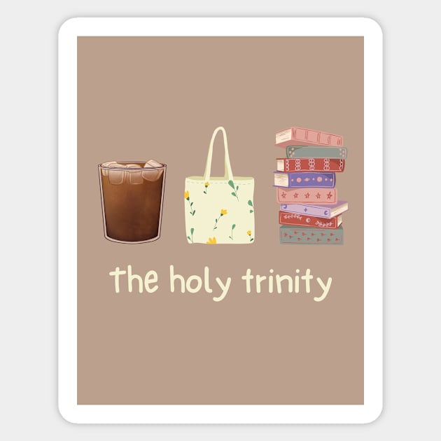 The holy trinity Sticker by ThePureAudacity